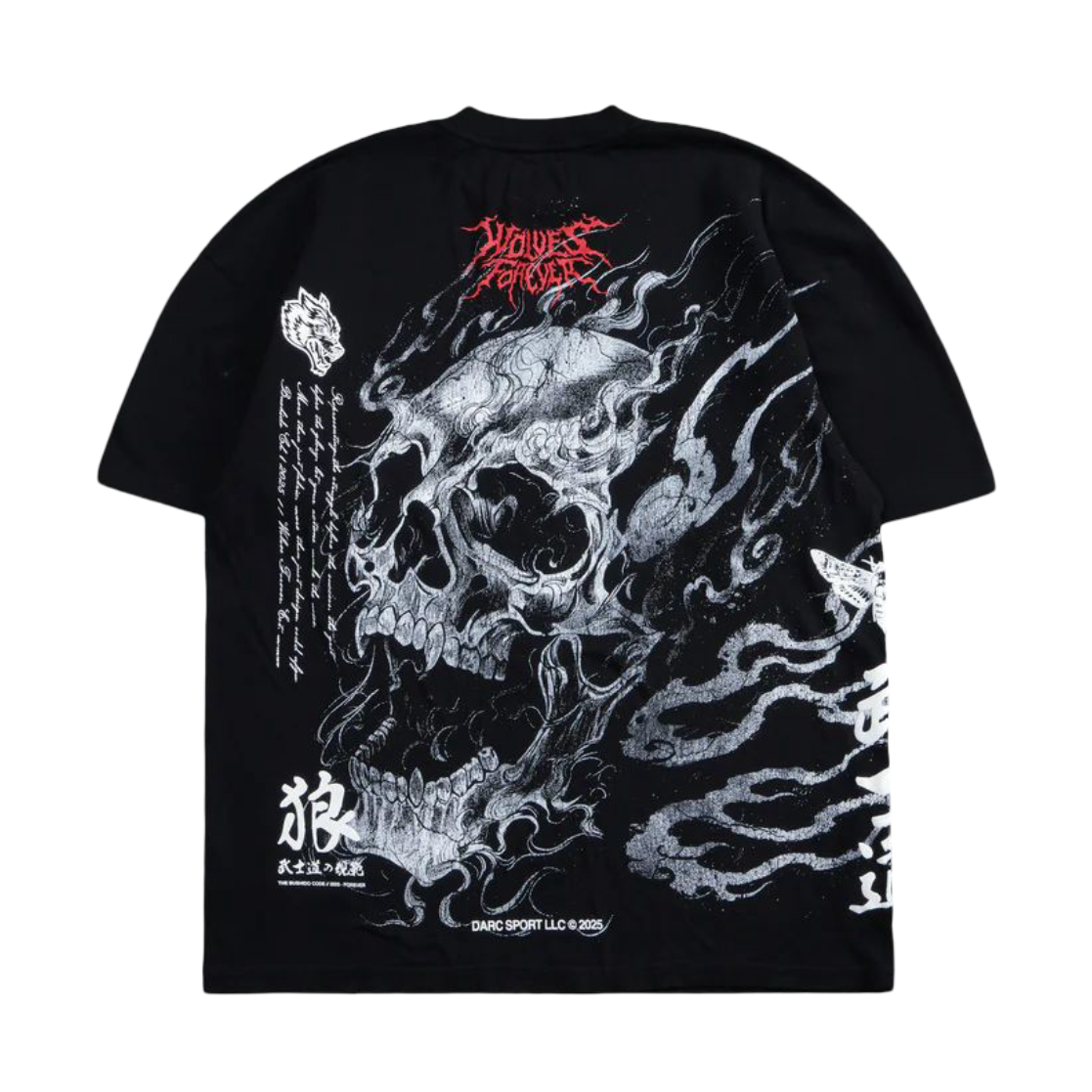 CAMISETA OVERSIZED - SKULL FOREVER