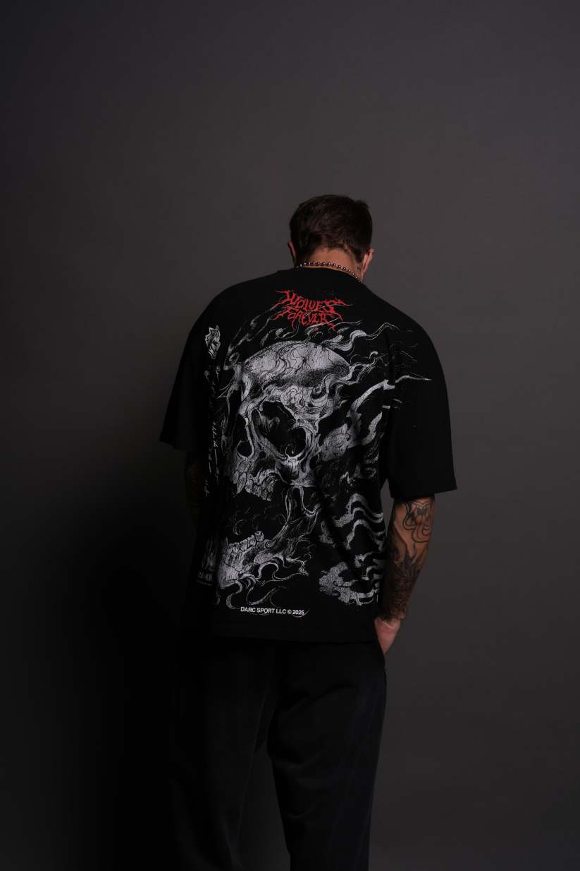 CAMISETA OVERSIZED - SKULL FOREVER