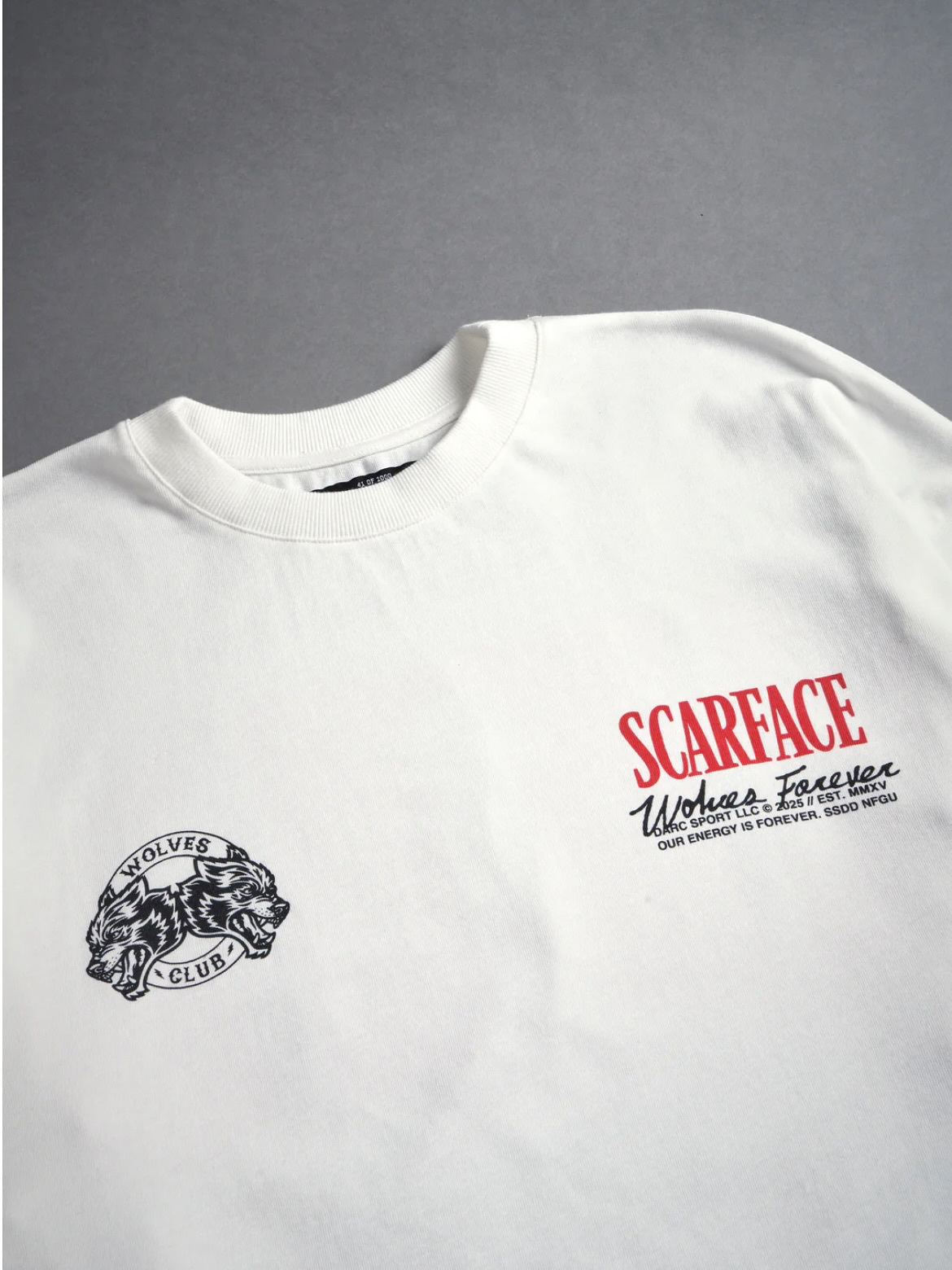 CAMISETA OVERSIZED - THE WORLD IS YOURS WHITE