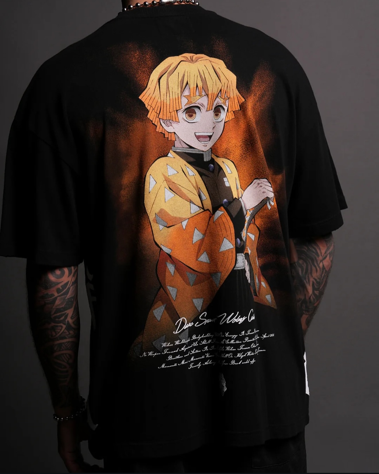 CAMISETA OVERSIZED - ZENITSU