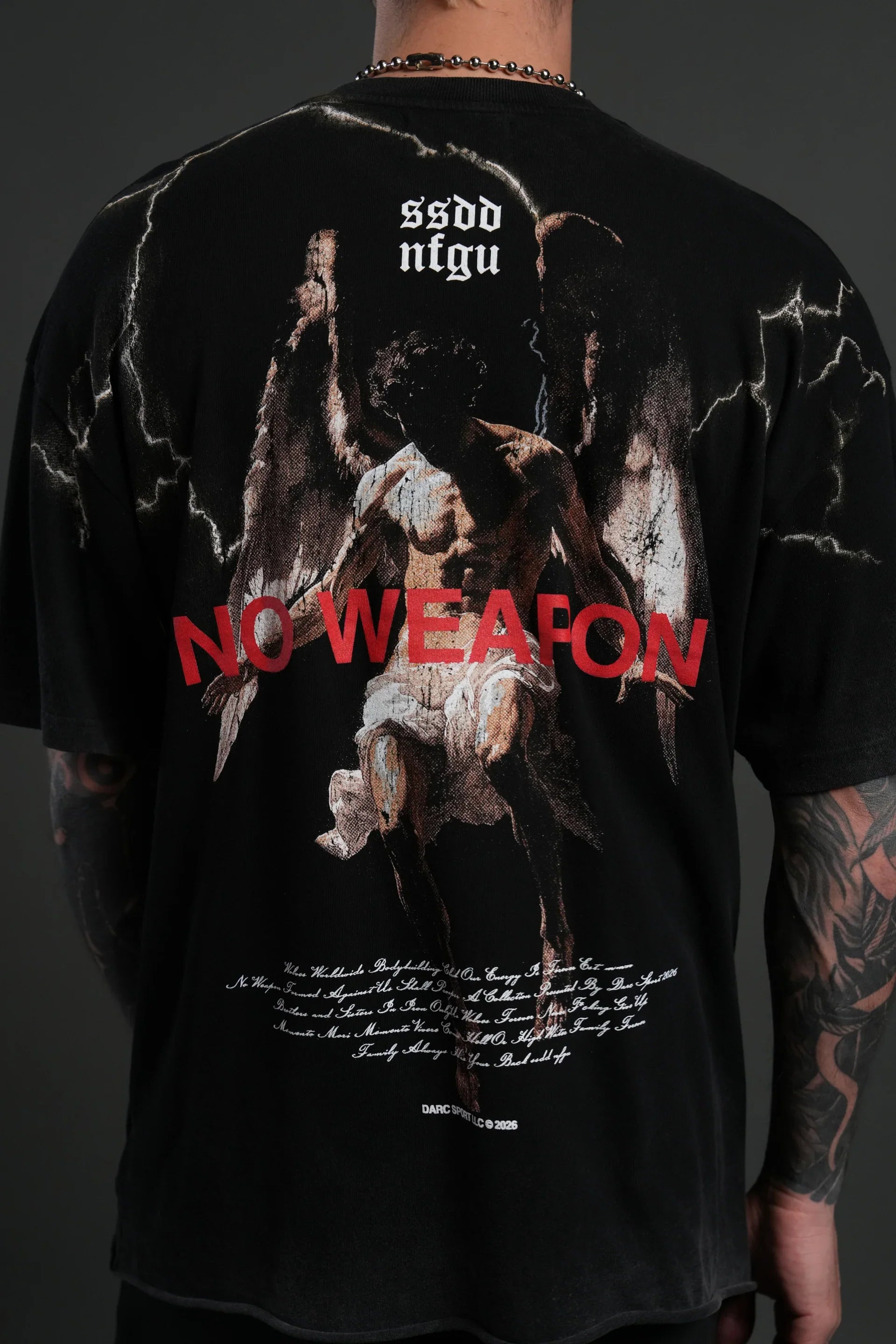 CAMISETA OVERSIZED - FALLEN ANGEL