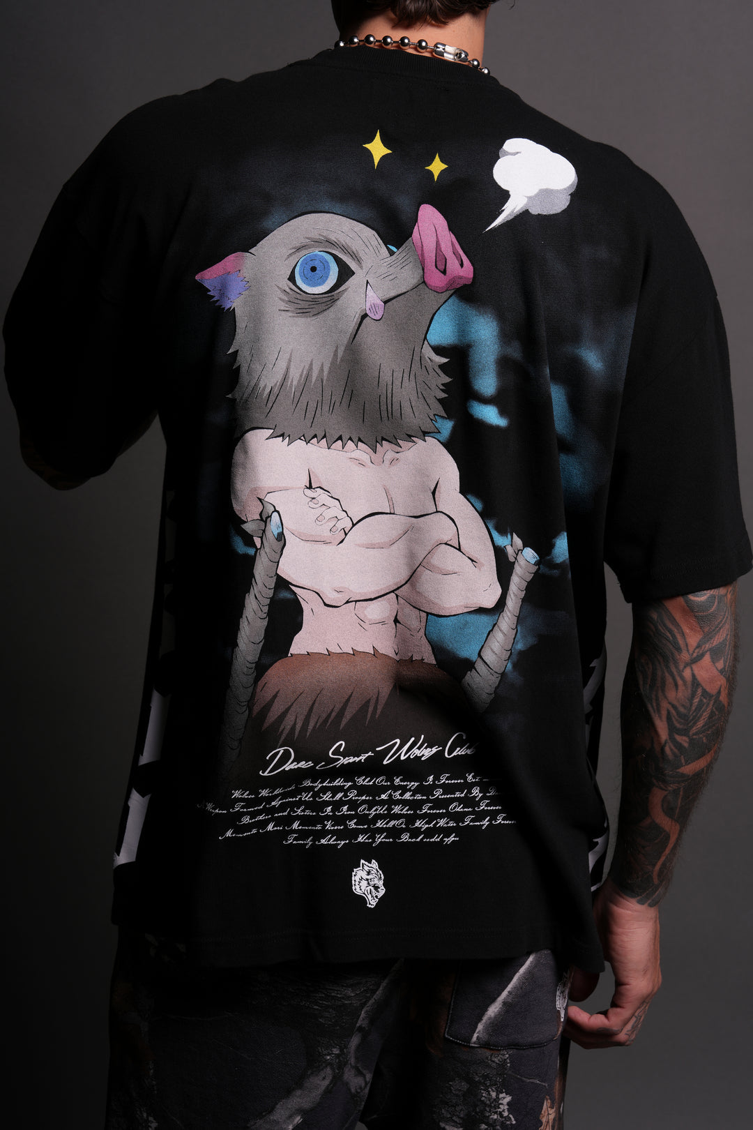 CAMISETA OVERSIZED - INOSUKE