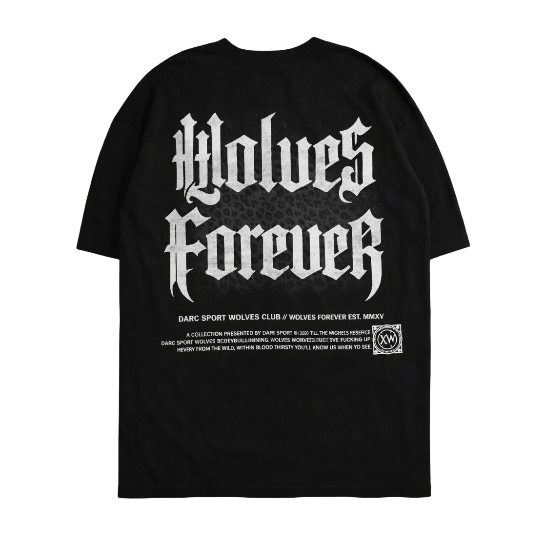 CAMISETA OVERSIZED - WOLVES FOREVER
