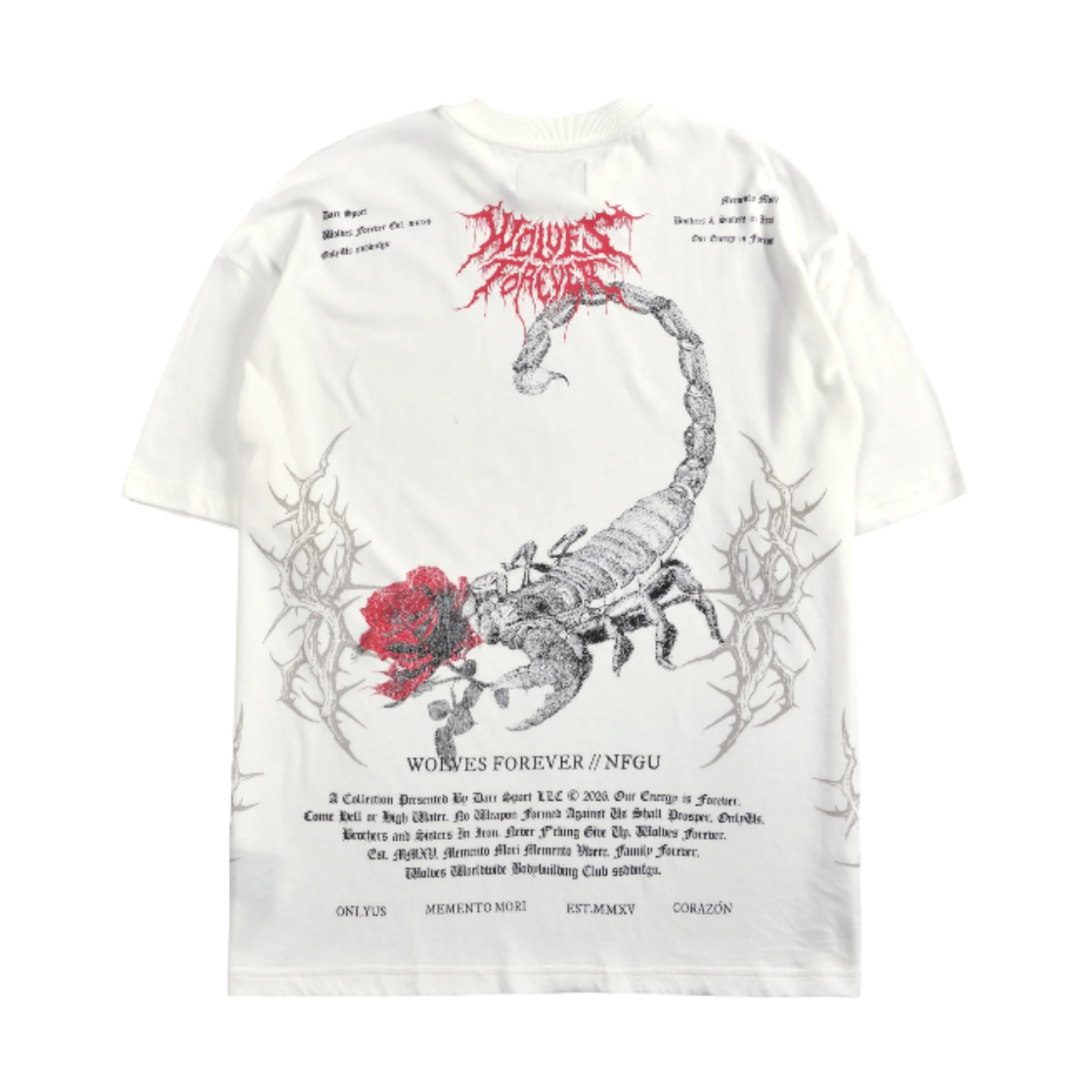 CAMISETA OVERSIZED - SCORPION