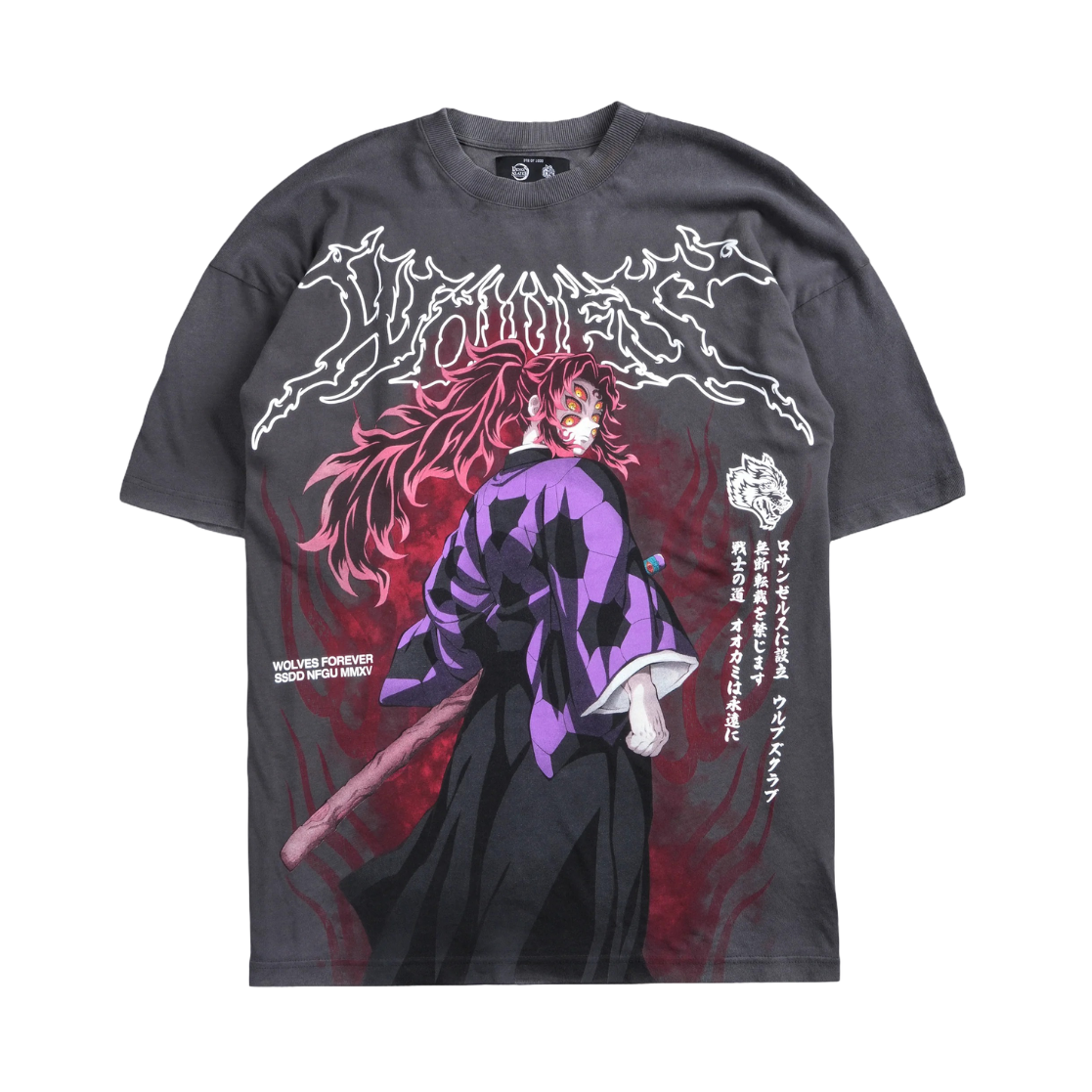 CAMISETA OVERSIZED - BLOOD MOON