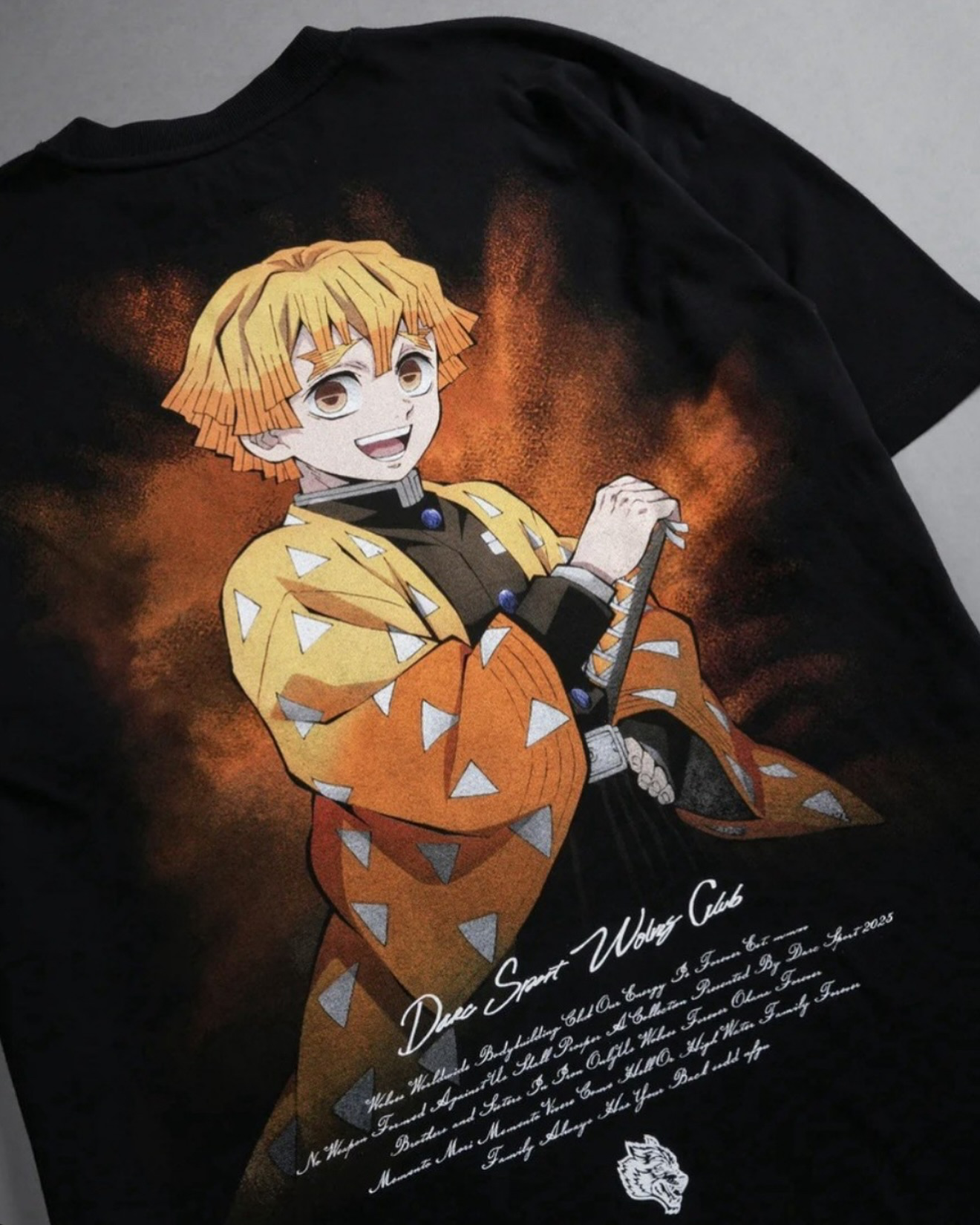 CAMISETA OVERSIZED - ZENITSU