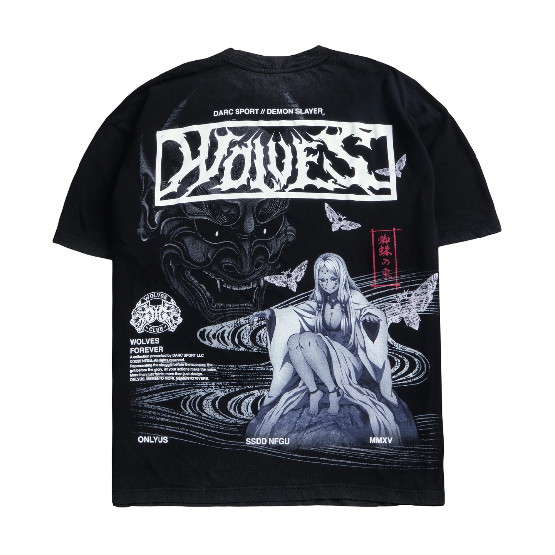 CAMISETA OVERSIZED - WHITE WIDOW